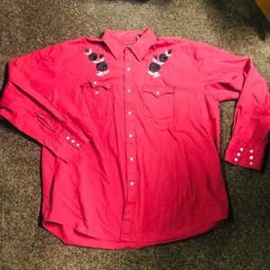 Men’s High Noon Snap Button SZ XL